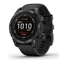 product image: Garmin Epix Pro (Gen 2) Standard schwarz/schiefergrau QuickFit-Silikonarmband (010-02803-01)