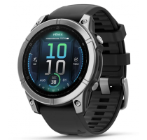 product image: Garmin Fenix E AMOLED schwarz/silber (010-03025-00)